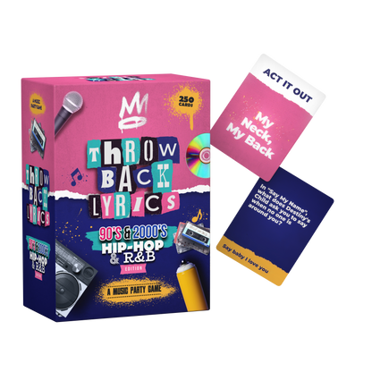 THE 90s & 2000s HIP-HOP &  R&B PARTY GAME