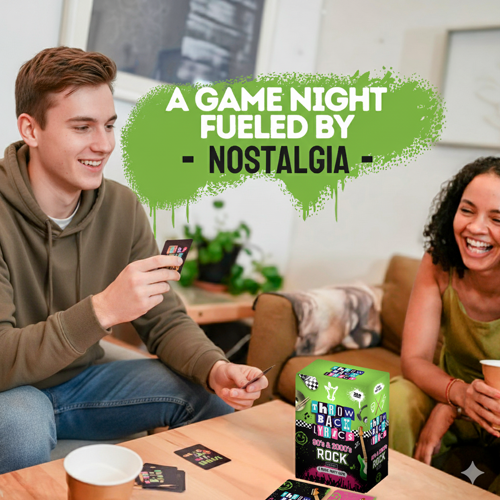 A 90s & 2000s ROCK PARTY GAME