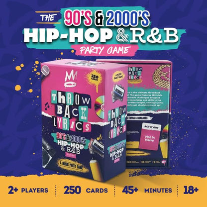 THE 90s & 2000s HIP-HOP &  R&B PARTY GAME